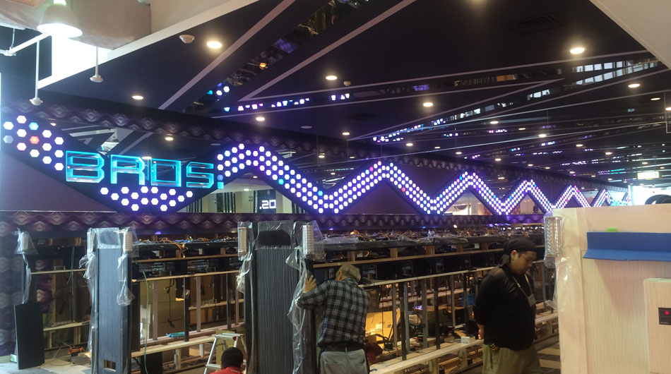 LEDサイン工事